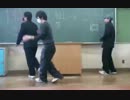 受験生が学校で「ハッピーシンセサイザ」踊ってみた