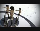 【進撃のMMD】リヴァイ兵長+男女エレンで威風堂々