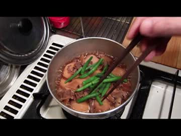 【ムコ殿シリーズ】里芋と牛肉の煮物.