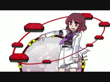 【東方】win版キャラでナイトフィーバー【手描き】本塗り編