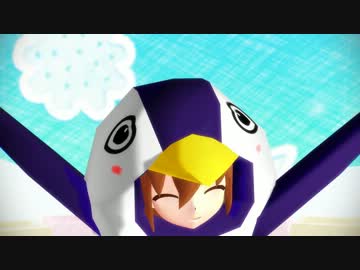 【MMD】 むにむにでんちゃんぺんぎん 【艦これ】