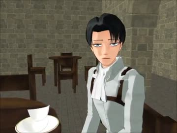 【進撃のMMD】兵長の小ネタ