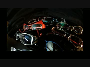 中古メガネをオシャレに加工してみた