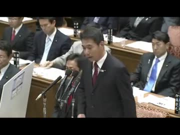 10.21 衆議院予算委員会　前原誠司（民主）