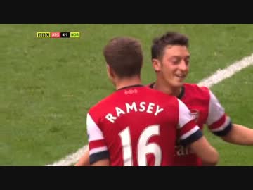 【13-14シーズン】アーセナル　ゴール&amp;セレブレーション【Arsenal】