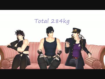 【MMDジョジョ】ある夏の日の…舞台裏(嘘NG集)