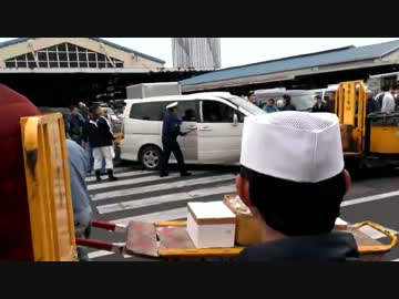 刃物を振り回すキチガイに完全勝利した築地のおっさん達UC