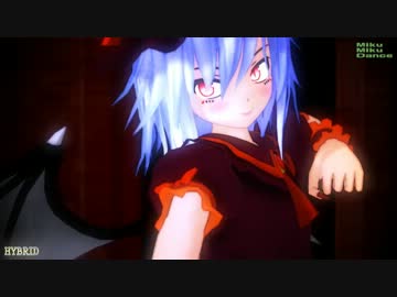 【MMD】HYBRID【成長スカーレット姉妹】