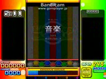 サイレント/音楽のポップンH譜面を5ボタンに詰め込んでみた