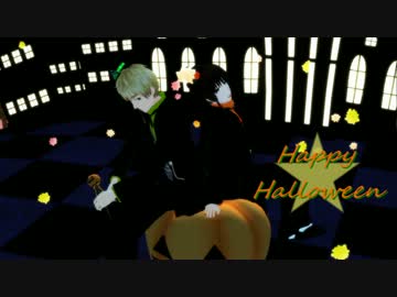 【APヘタリアMMD】ふらん、ぽっきー＆ふぃっつ【島国】