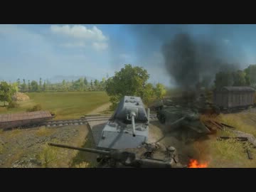 【WoT】マウスでゴリ押し威力偵察・Prohorovka遭遇戦【MAUS】