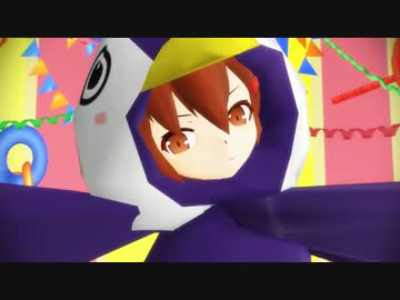 【MMD艦これ】 第六ぺんぎん隊 がリアルワールド踊ったよ！