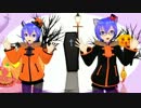 【MMD】ハロウィンKAITOとKAIKOでにゃんぱいあ体操