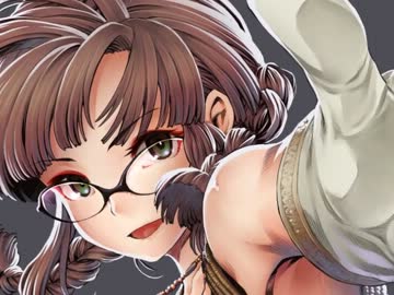 【お絵かきメイキング】歌姫画廊　秋月律子