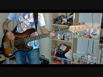 【ラブライブ！祭り】「soldier game」弾いてみた【ベース】