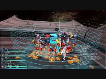 [pso2]みんなでエイトオンスvsDF(SH)