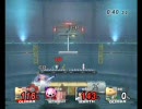 スマブラの自作ネタステージでＣＰレベル７と戦ってみた(針地獄）