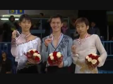 2013スケートカナダ　男子表彰式