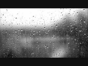 【16:9】車の中で聞く雨の音動画改良版【ループします】