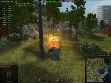 【WoT】神風！とライブオーク通常戦偵察【Luchs】