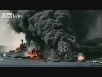 第二次世界大戦のカラーモンタージュ映像