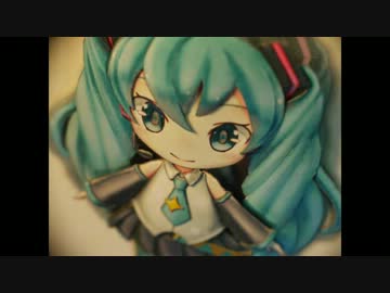 ひかりTV式ミクさんをシャドーボックスキットにしてみた