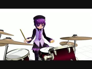 【テスト】Johnny B.Goode ドラム【MMD】