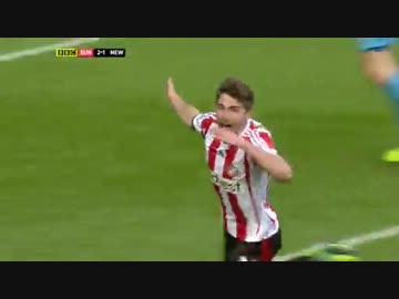 [Wear-Tyne Derby]ファビオ・ボリーニが決勝弾！！(MOTD)