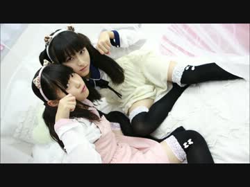 【Ria×まぁや】ビバハピ踊ってみた【初猫耳ツイン!!】