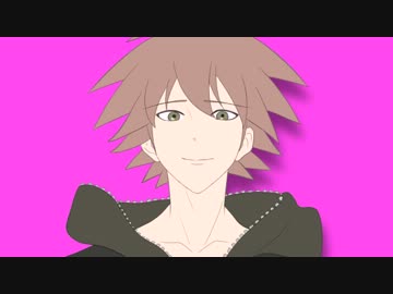 苗木くんとサンドでFree!EDパロ【手描きダンロン】