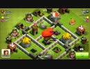 【Clash of Clans】防衛戦ゆっくり実況プレイ３【クラッシュオブクラン】