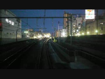 【後面展望】上野ー大宮②【寝台特急･北斗星】