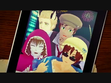 【APヘタリア歌ってみた】halloween party 2011赤ずきん組【うたいろ】