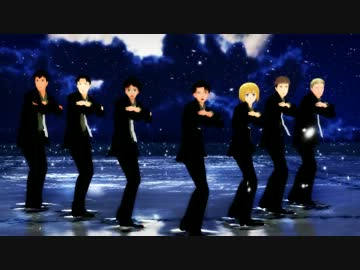 【進撃のMMD】 兵長と104期親友組でDrama