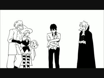 [手書き][Free！]ミスドCM happy halloween！