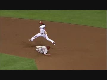 【魅せる男】ブランドン・フィリップス ファインプレー集 2013【barehanded】