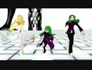 【MMD】サイバーサンダーサイダーを踊らせた【改造モデル三人組】