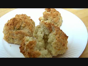 【ズボラ料理】サルでもできる超簡単！バナナスコーン