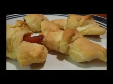 アメリカの食卓 197 簡単クレセントパンを食す！