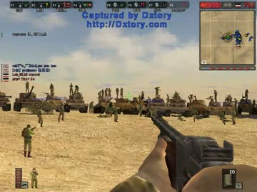BF1942 Tokai鯖で128人集合 1/3（鯖落ち前）