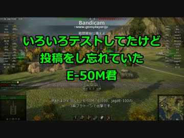 【WoT】FJORDS　E 50 Ausf. M【208】