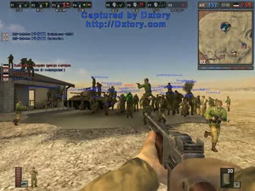 BF1942 Tokai鯖で128人集合 3/3（爆発）