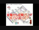 家庭からCO２排出の間違い