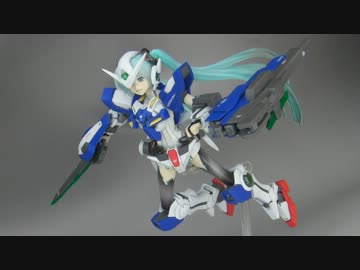 【MS少女】ガンダムミクシア リペアⅢ作ってみた【初音ミク】