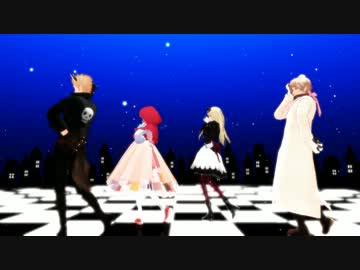 【APヘタリアMMD】ハロウィンレイヴァー【W兄妹】