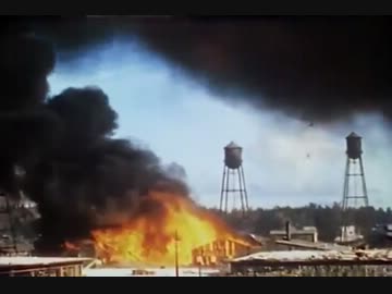 日本軍のミッドウェー島爆撃及び海戦(後半はカ号観測機　あきつ丸)　