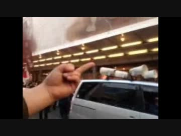 京都差別デモ反対！　並走しばき　6/7