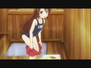 【 のんのんびより 】　スク水　5年1組？　小鞠ちゃん