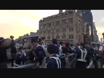 公園不法占拠事件の偏向判決を許すな!倍返しデモ 9/13【2013.11.04】