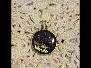 【UVレジン】ネックレストップ作ってみた【釘バット工房】